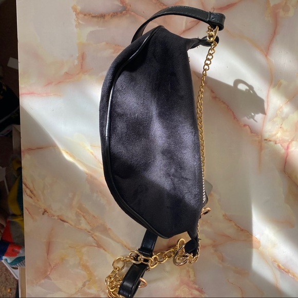 Black Rhinestone Fanny Pack - Picture 9 of 11